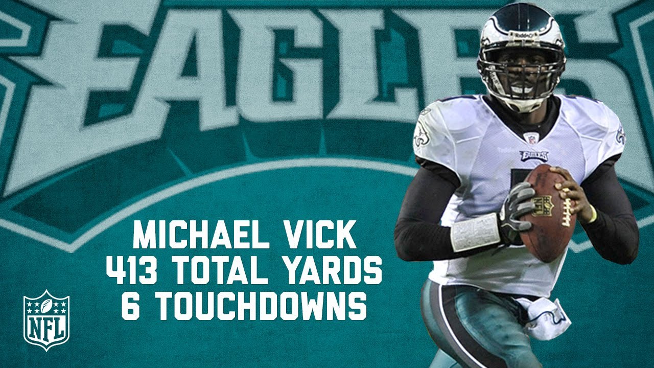 Michael Vick's 6 Touchdown, 413-Yard Game | Full Highlights | Eagles vs. Redskins (2010) | NFL