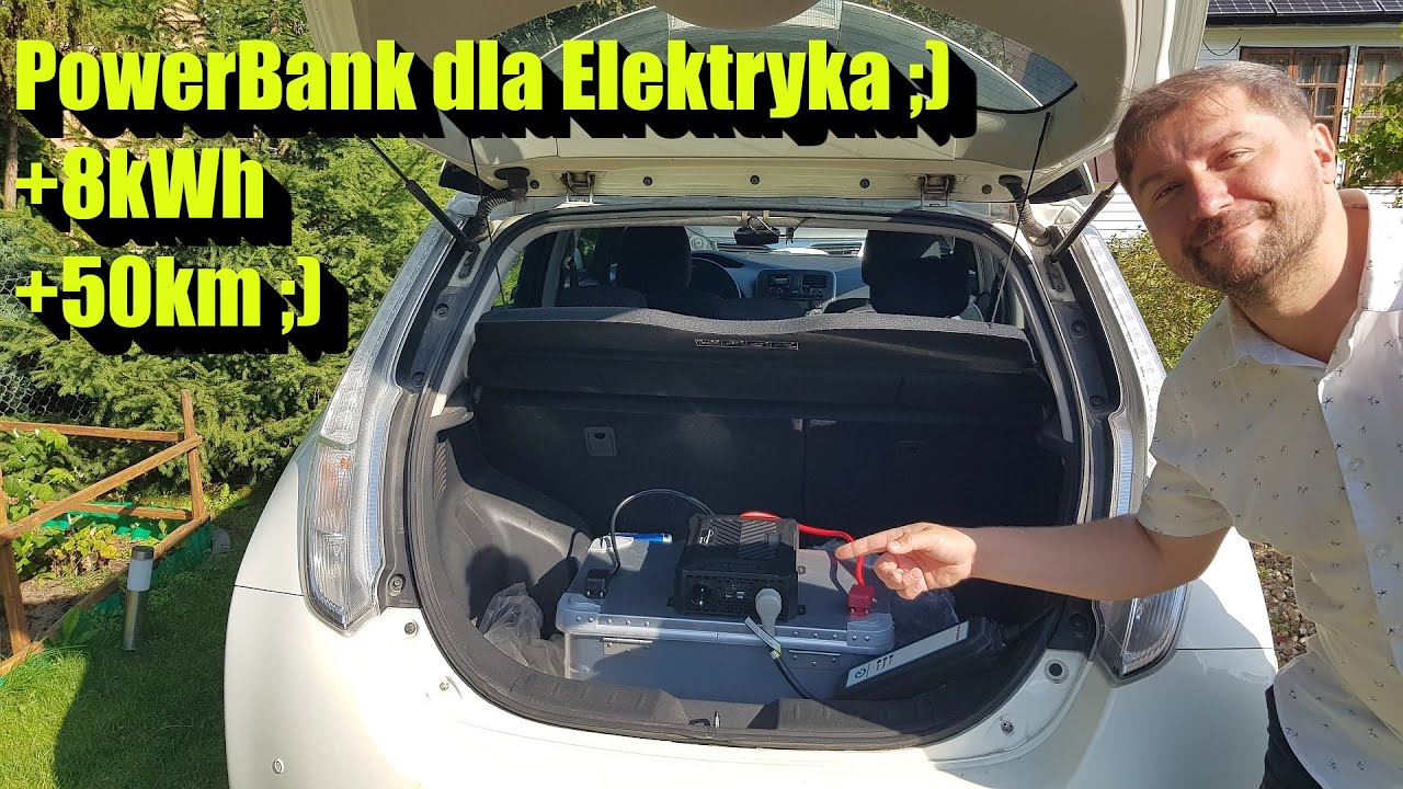 POWERBANK DLA ELEKTRYKA 8kWh na PACE i PLUS 50KM Zasięgu.. Awaryjnego..