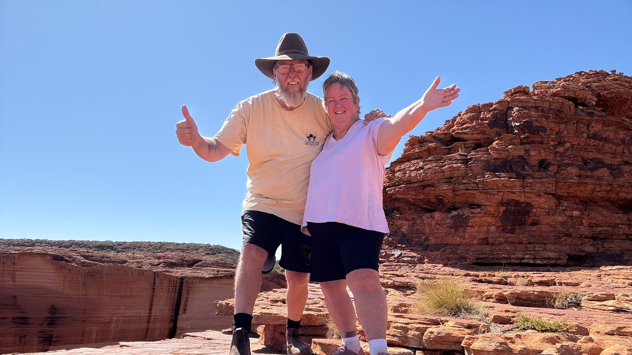 WE’RE SOMEWHERE PT17 - Curtin Springs to Ormiston  Gorge( Kings Canyon, Mereenie loop) 