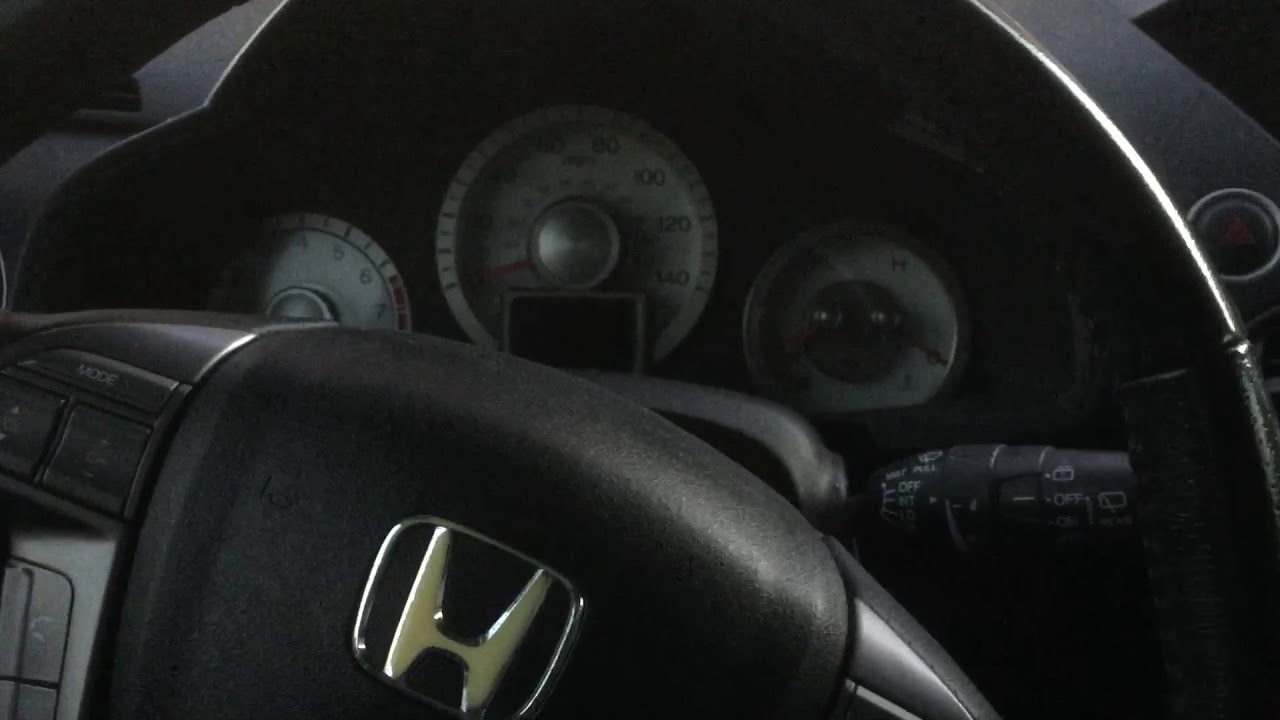 Honda Pilot Touring service light B1 reset