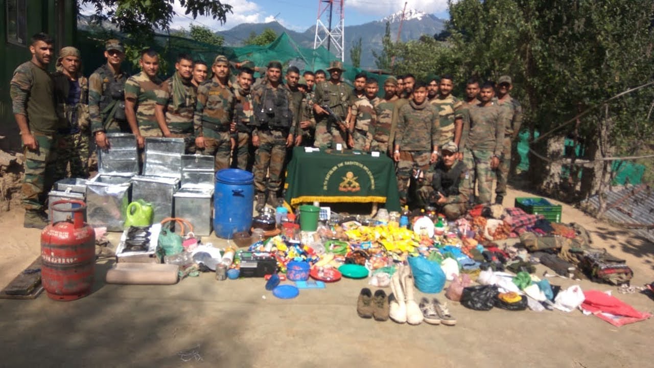 Kishtwar: A terrorist hideout busted in Panthna forests
