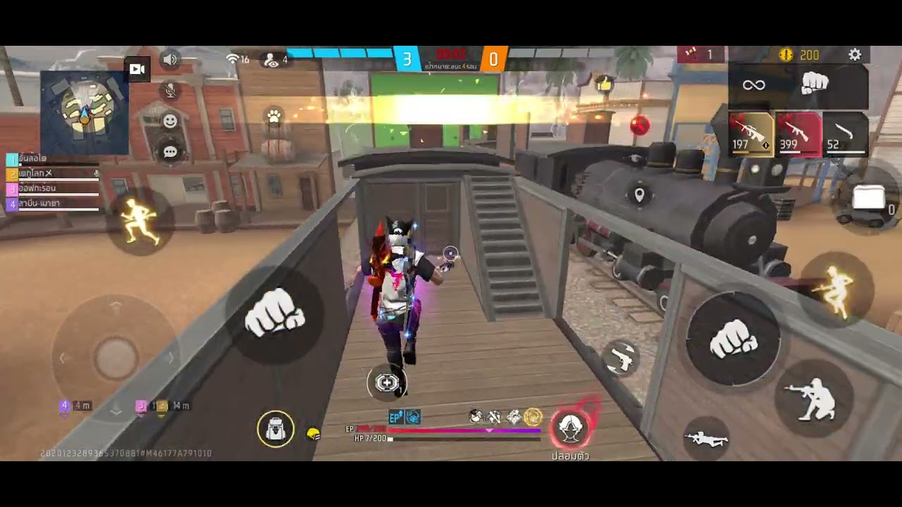 เล่นเกม Free Fire 4V4 กับ FC ฝากกดติดตามด้วยนะครับ