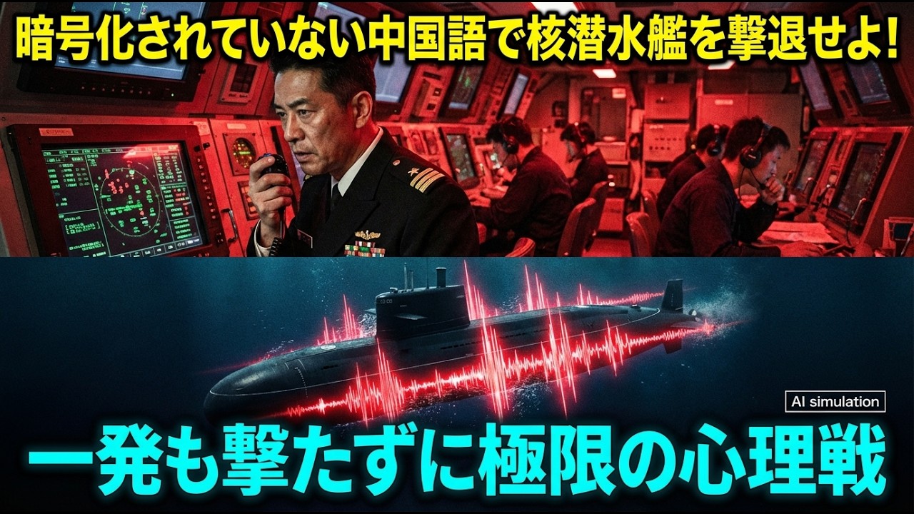 【戦慄】北京の天才参謀 vs 海自の異端艦長。太平洋で起きた「見えない戦争」の結末…なぜ中国軍は攻撃を中止したのか？【架空戦記】