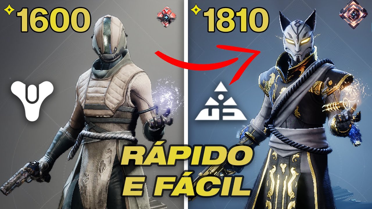 COMO SUBIR RÁPIDO O NÍVEL DE PODER NA QUEDA DA LUZ! - Destiny 2