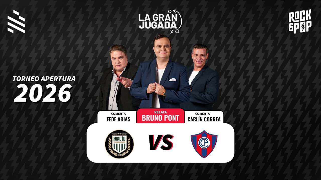 RUBIO ÑU VS CERRO PORTEÑO - LA GRAN JUGADA CON EL EQUIPO DE BRUNO PONT - 18/03/2026