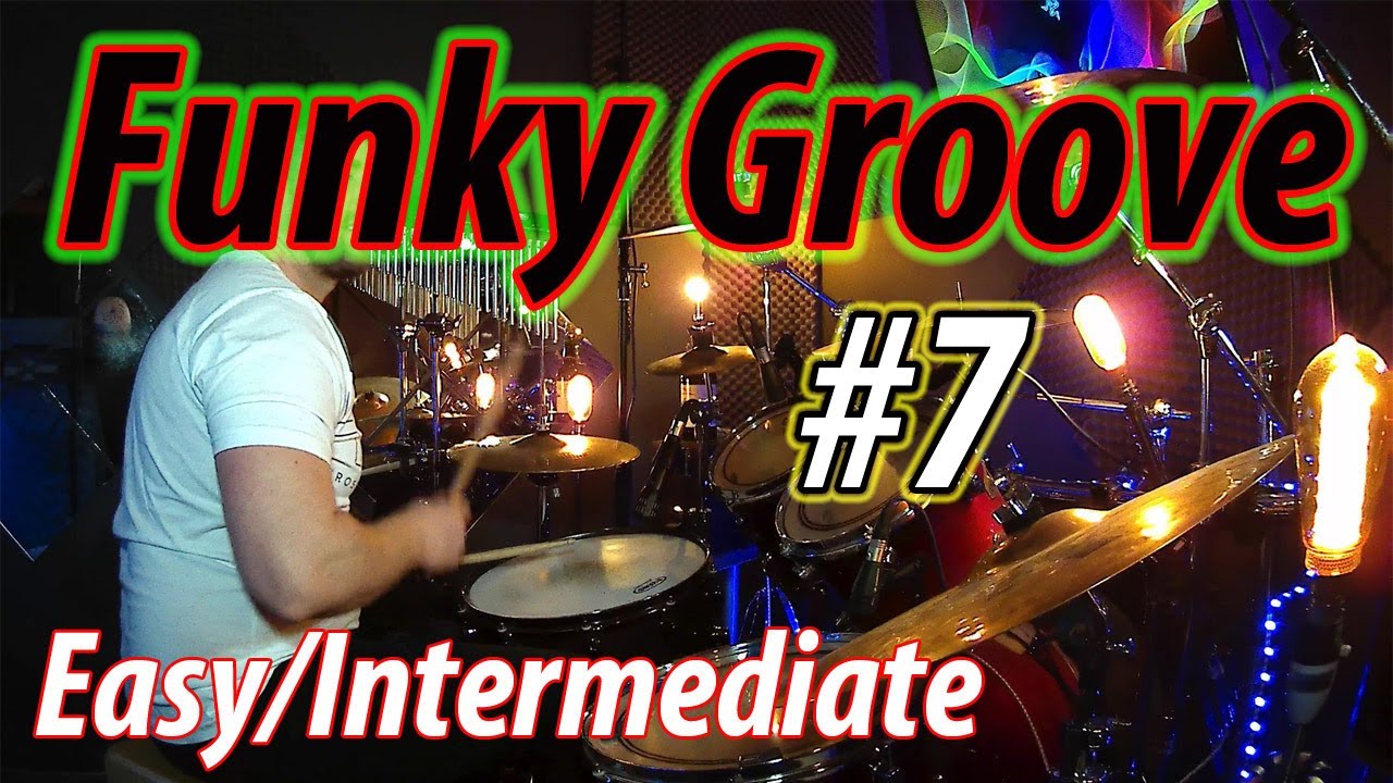 Funky Groove #7 Drum Tutorial By Steve Howard