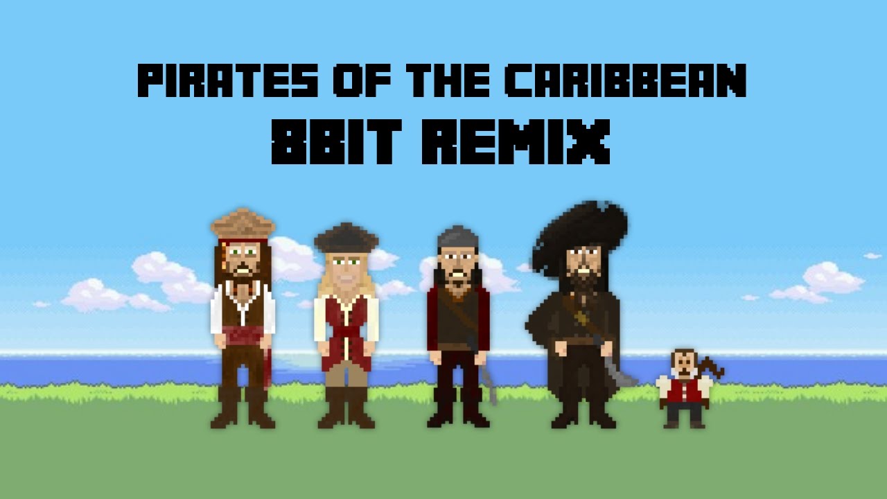 Pirates Of The Caribbean - 8 bit theme tune