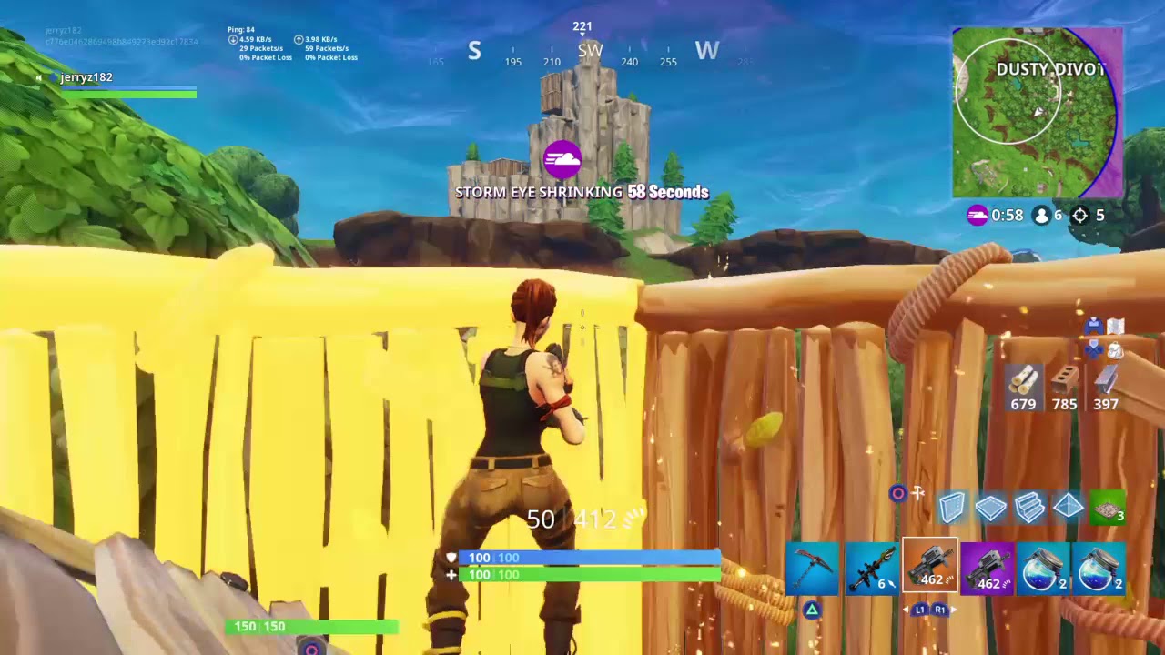 Fortnite Shredding with the new p90