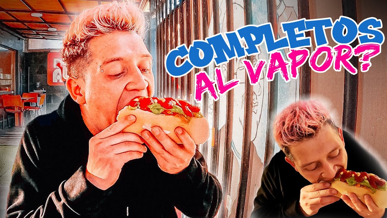 FUI A PROBAR LOS FAMOSOS COMPLETOS DE TALCA 🌭 AL VAPOR O A BAÑO MARÍA😱