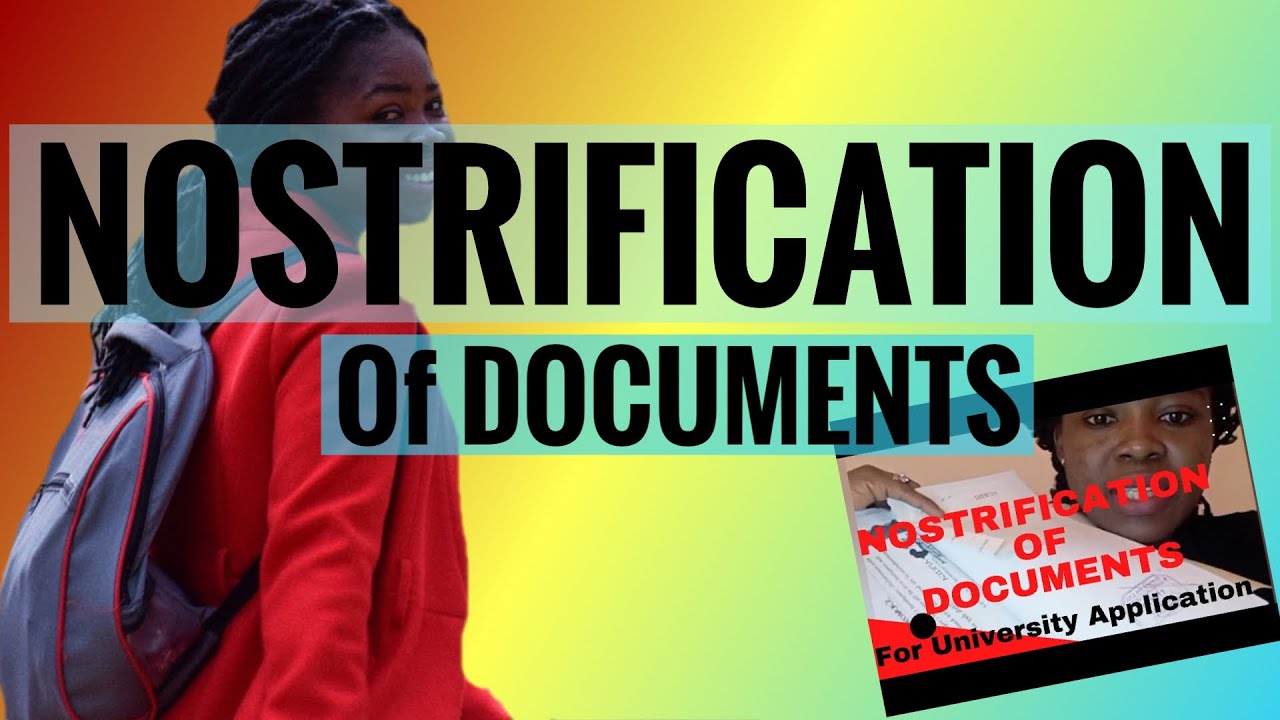 Step by Step procedure for NOSTRIFICATION of Documents for Czech Universities|