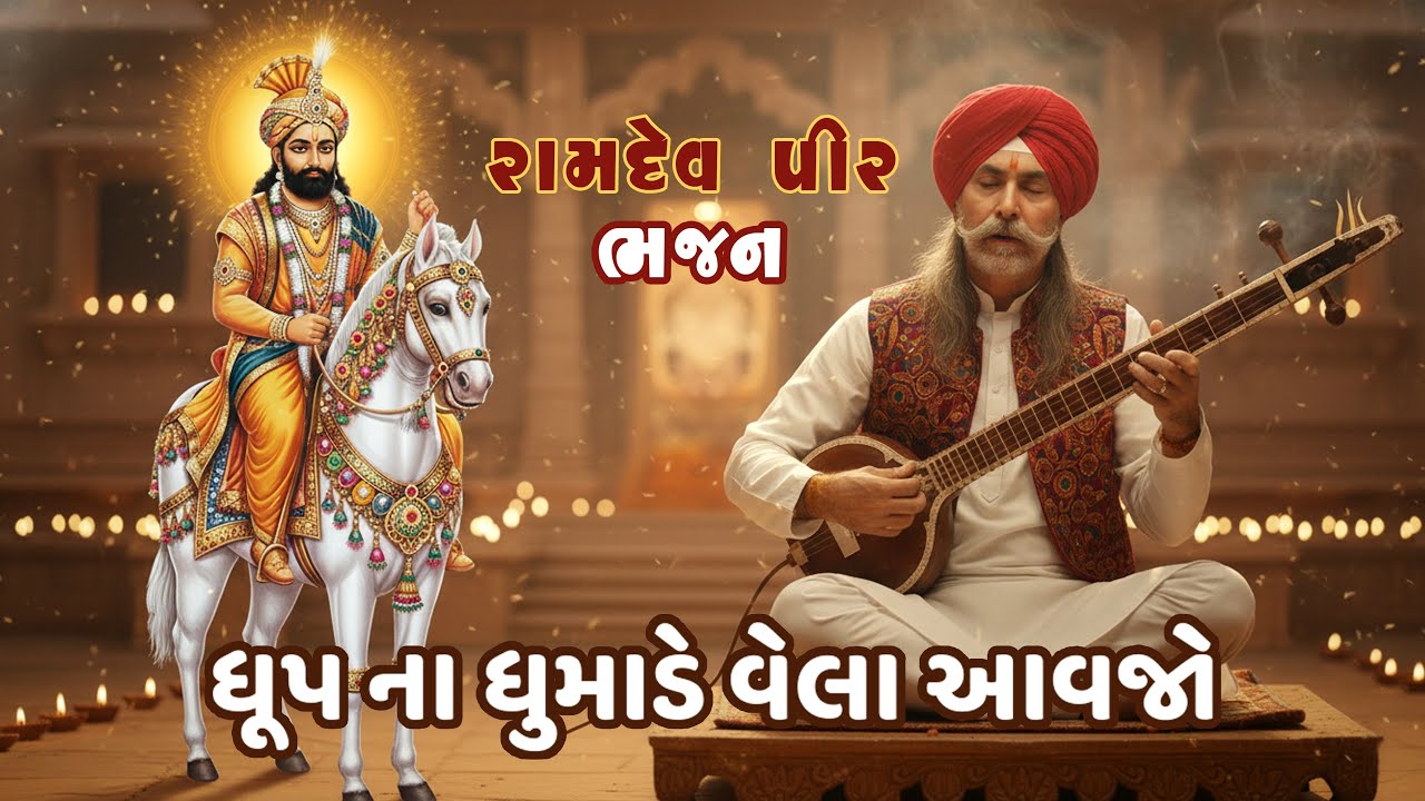 🙏🐎 He Eva Aarti Na Taane | Ramdevpir Gujarati Bhajan | Runujana Na Raja | RaagmixAI ✨🔥 #ramdevpir