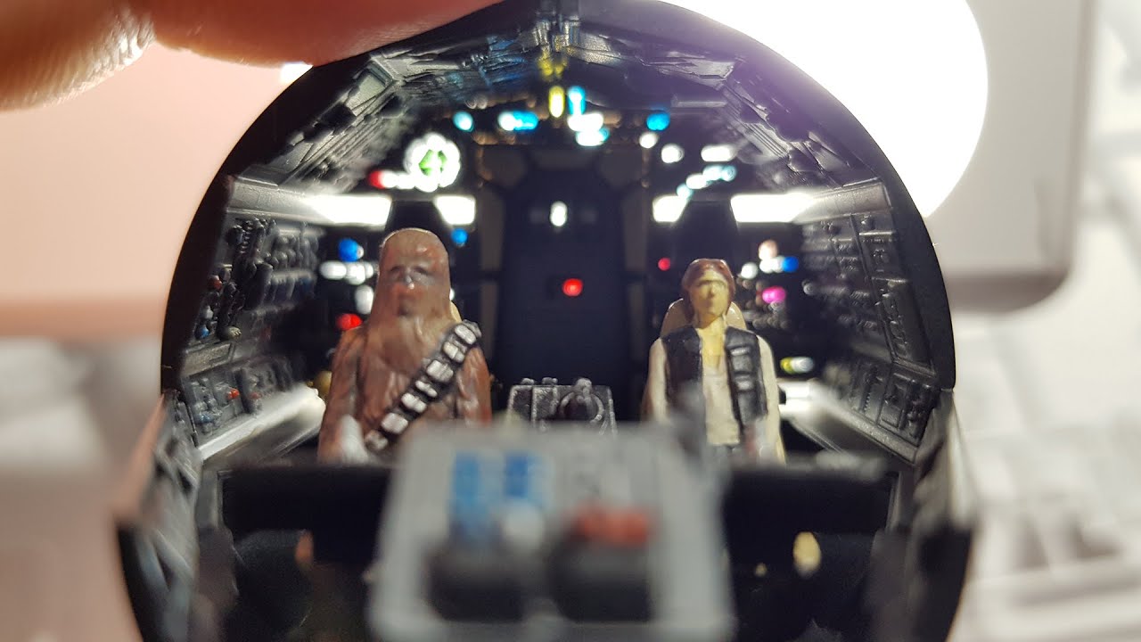 Building my second Bandai Perfect Grade Millennium Falcon - part 2