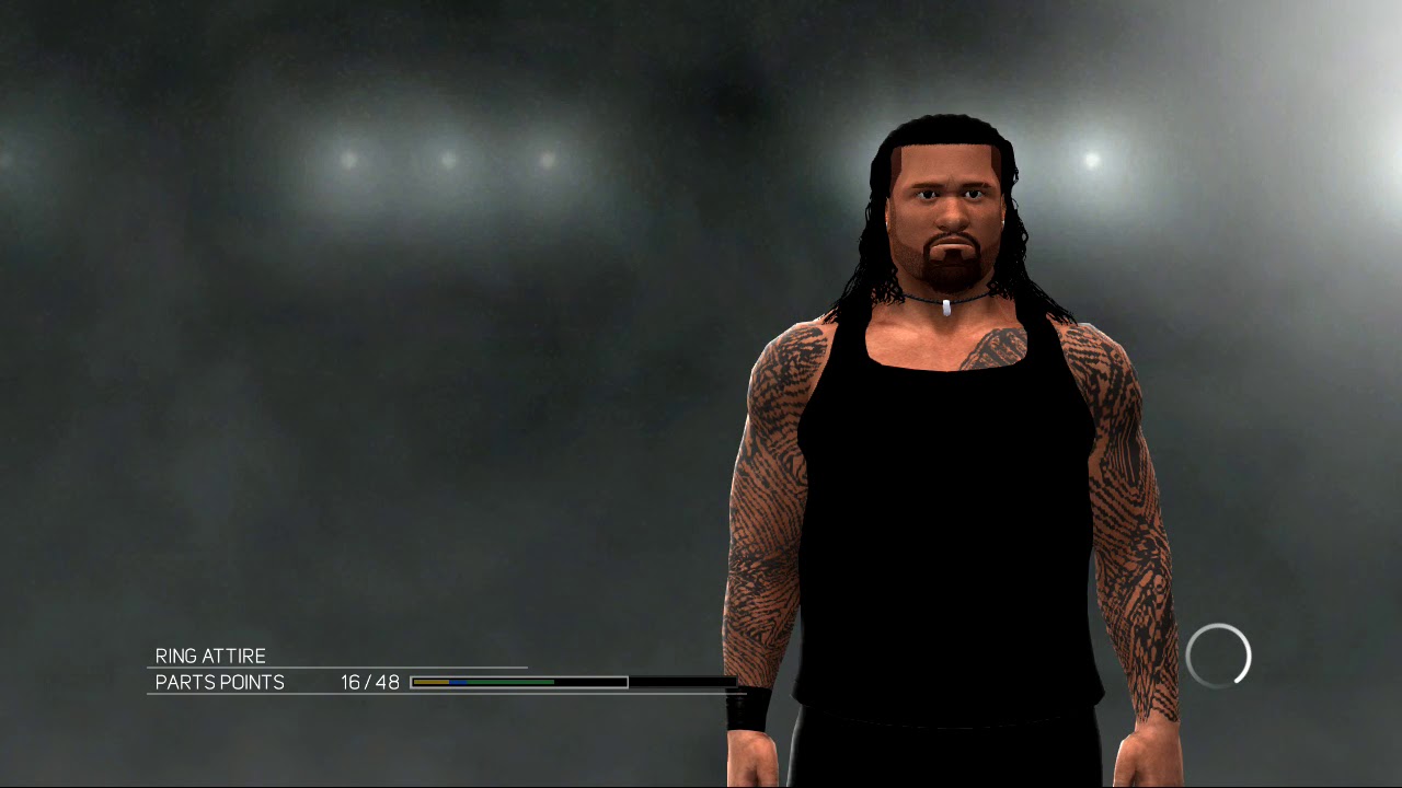 WWE 2K17:Jimmy Uso(heel) CAW formula(XBOX 360/PS3)