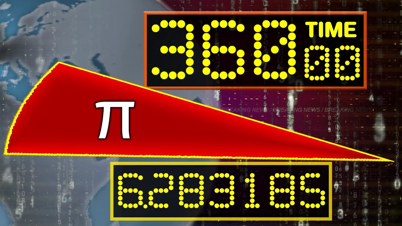 BCG 360 Seconds (6 Minutes) Countdown (2π-2*Pi Gauge Life,6 Decimal)-Remix BBC World News Countdown
