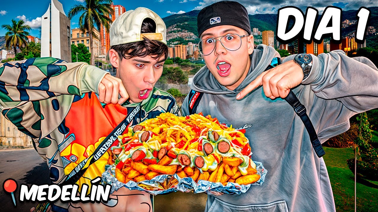 7 DÍAS PARA ENCONTRAR LA MEJOR SALCHIPAPA DE COLOMBIA | DIA 1 ft ANDY