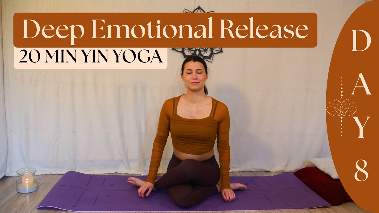 Deep Yin Yoga For The Hips | Deep Emotional Release | Day 8