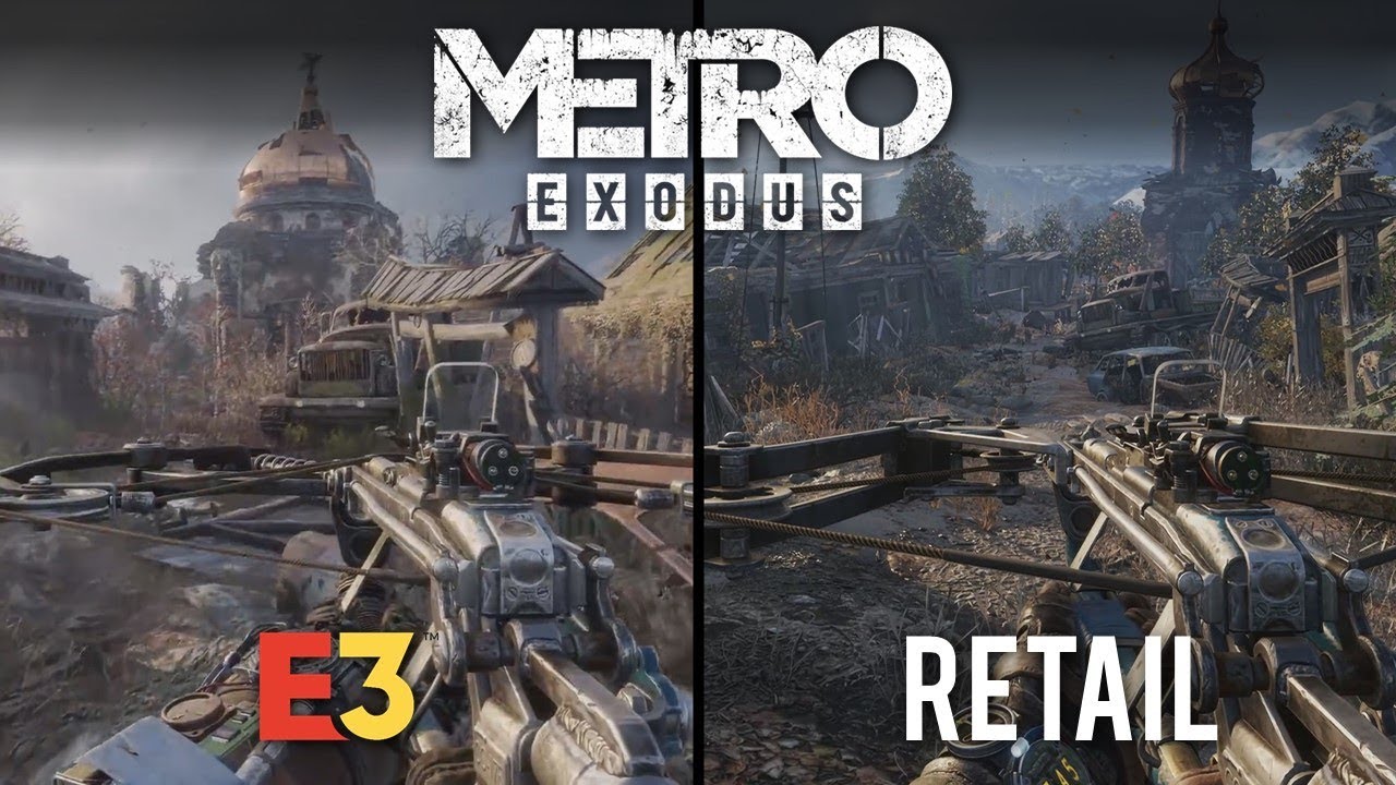 Metro Exodus E3 vs Retail | Direct Comparison