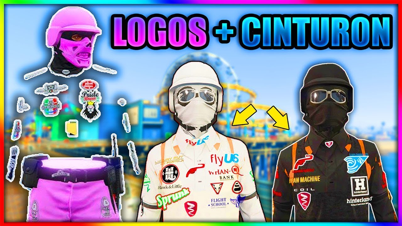 ✅BUG DE LOGOS PEGATIGANAS Y CINTURON GTA 5 ONLINE TRUCOS【PS4/PS5/XboxOne/Pc】MODDED OUTFIT!