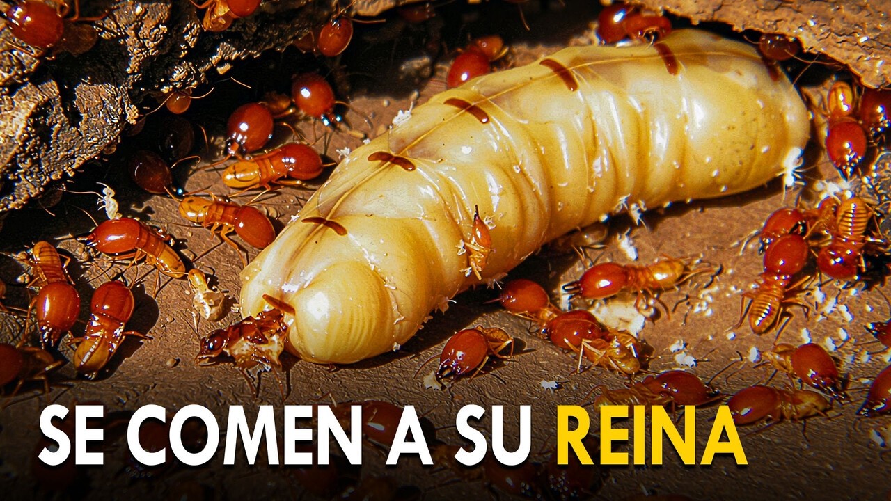 La razón BRUTAL por la que las termitas devoran a la reina