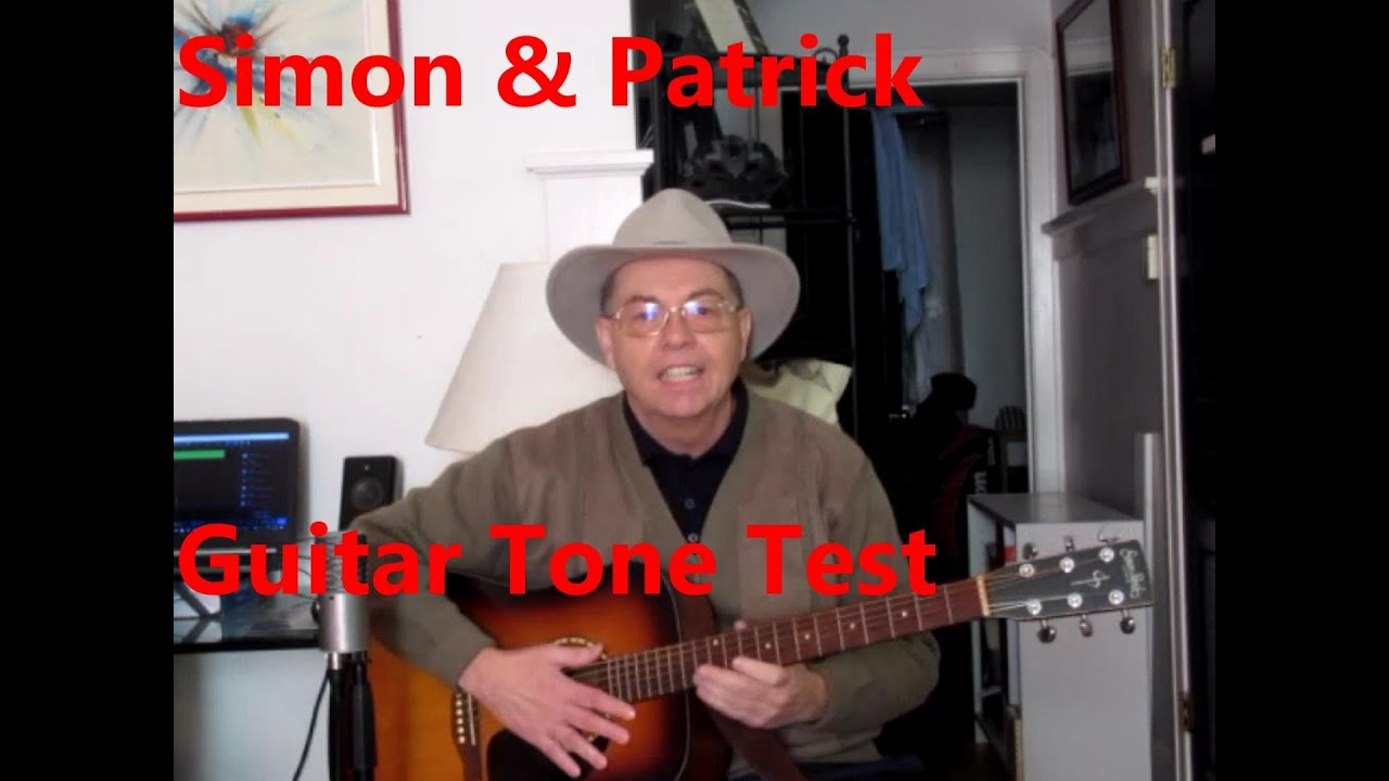 Guitar Tone Test Godin Simon & Patrick Songsmith