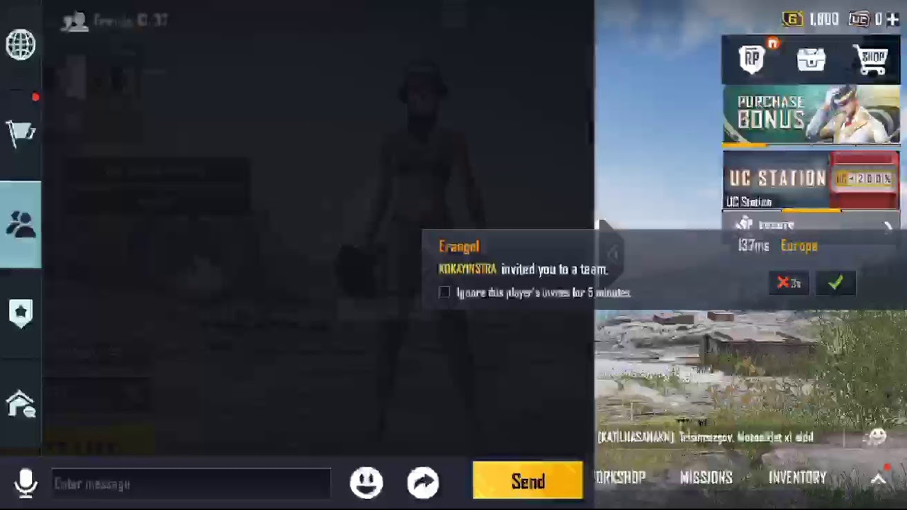 PUBG MOBILE-1vs1er ROOMER LOCALNER