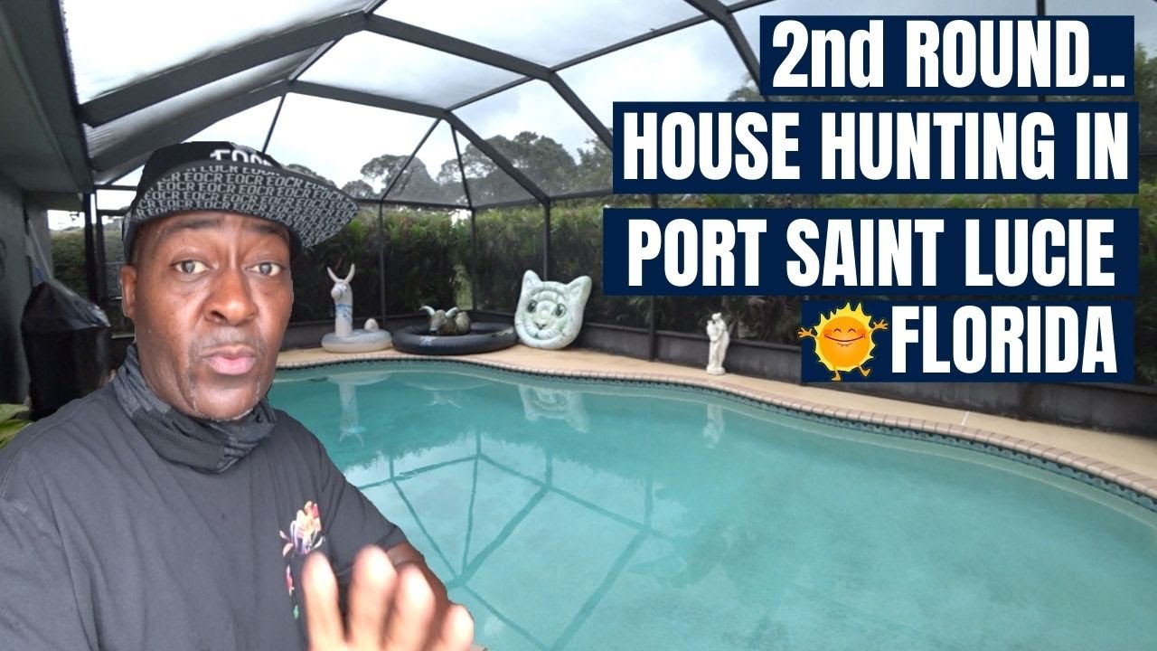 2nd ROUND OF HOUSE HUNTING IN PORT SAINT LUCIE 🌞FLORIDA