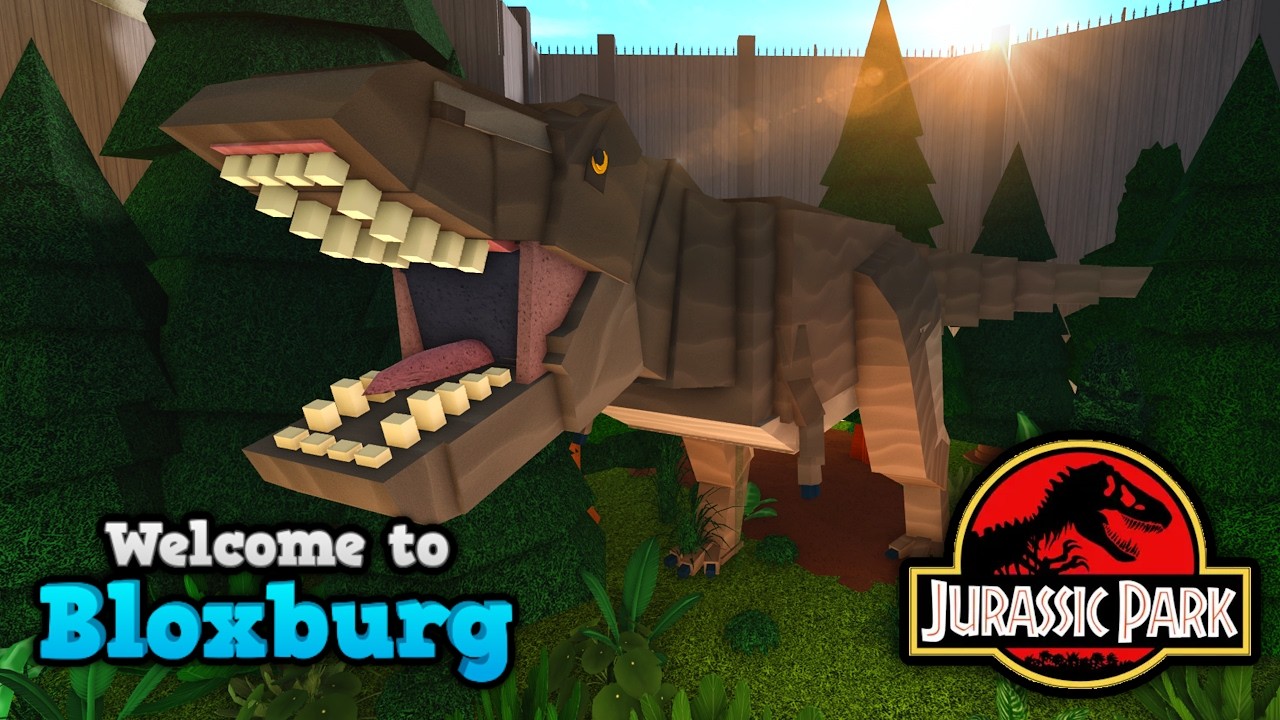 Visiting An $11.4 MILLION Jurassic Park in Bloxburg!
