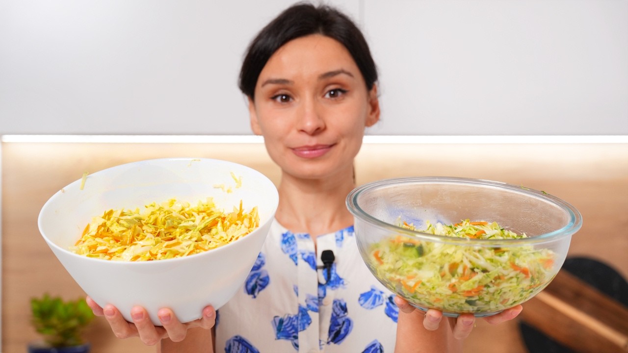 Мои дежурные САЛАТЫ из КАПУСТЫ! Очень вкусно, просто и быстро!