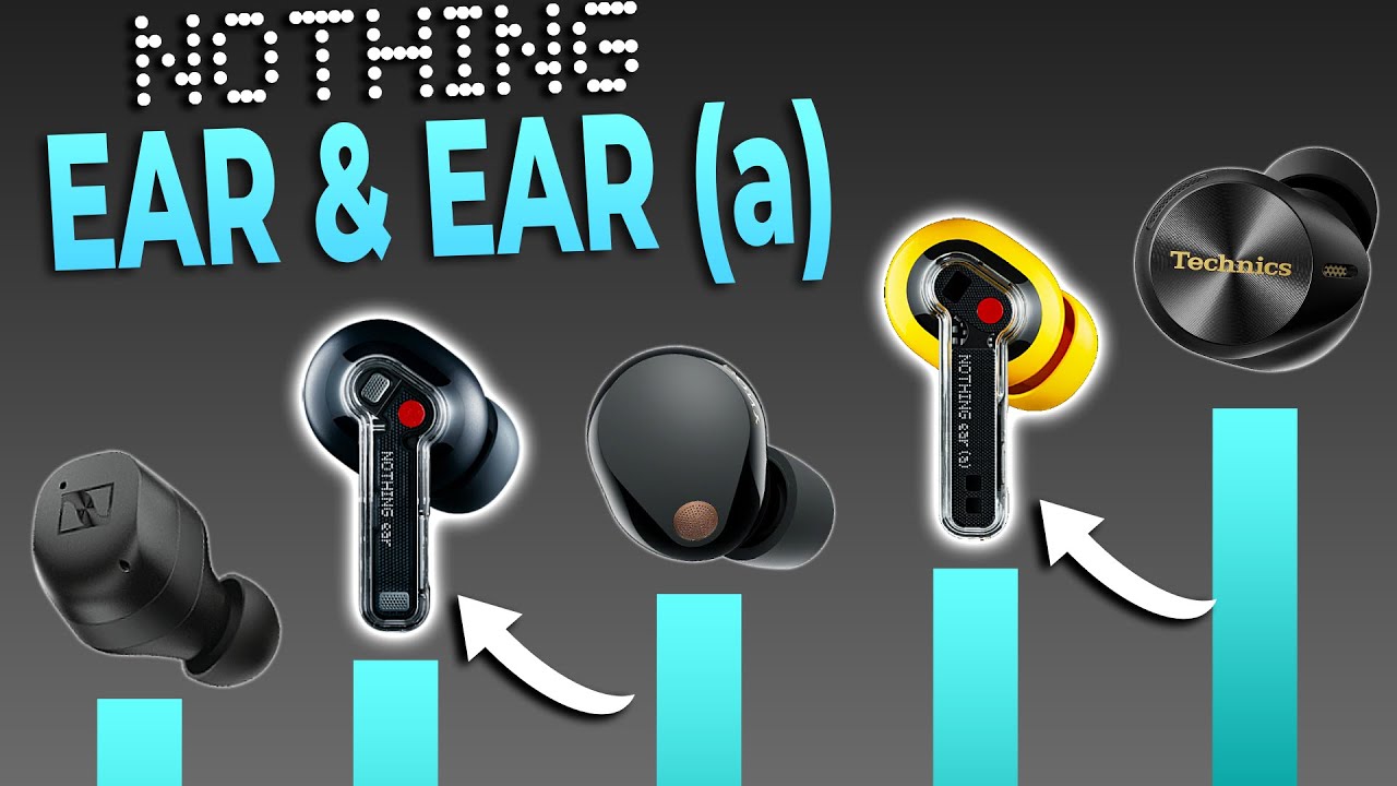 НОВИНКА! Nothing Ear & Ear (a) 🔥 РЕЙТИНГ среди 19 наушников-вкладышей