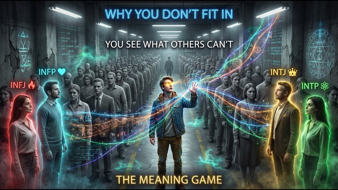 The Real Reason You Don't Fit In: You're Not Playing the Same Game (INTJ, INFJ, INTP, INFP)