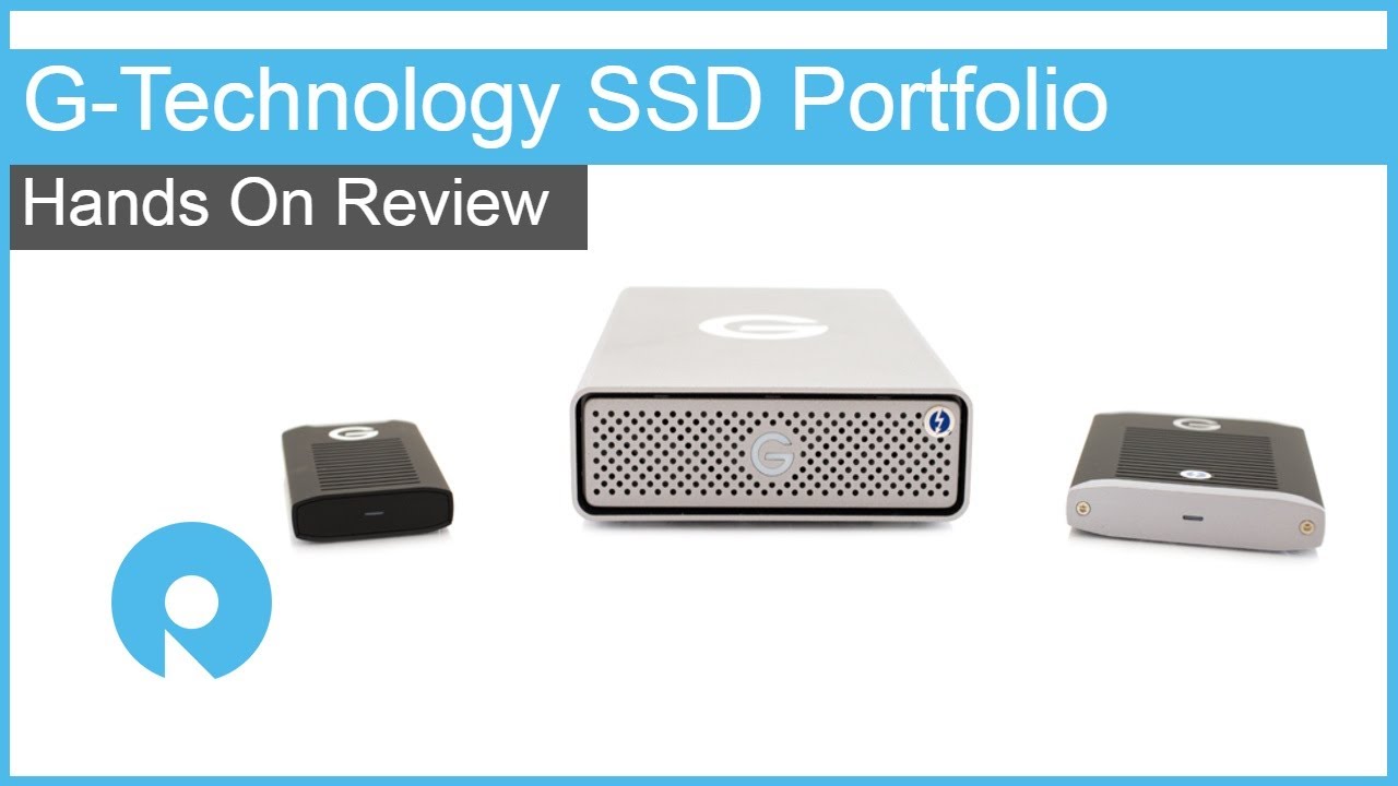 G-Technology SSD Portfolio Hands On Review