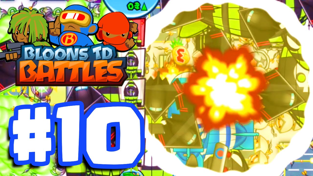 ROUND 74 BATTLE! HE KILLED HIMSELF!! | Bloons TD Battles Gameplay Walkthrough Part 10 (BTD Battles)