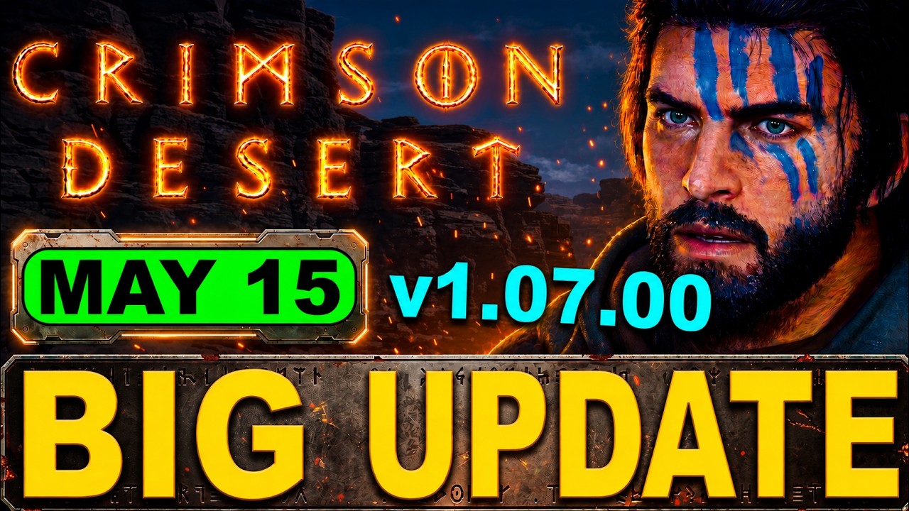 Crimson Desert UPDATE v1.07 Patch Notes - New Mounts, Combat Skills & Huge Fixes