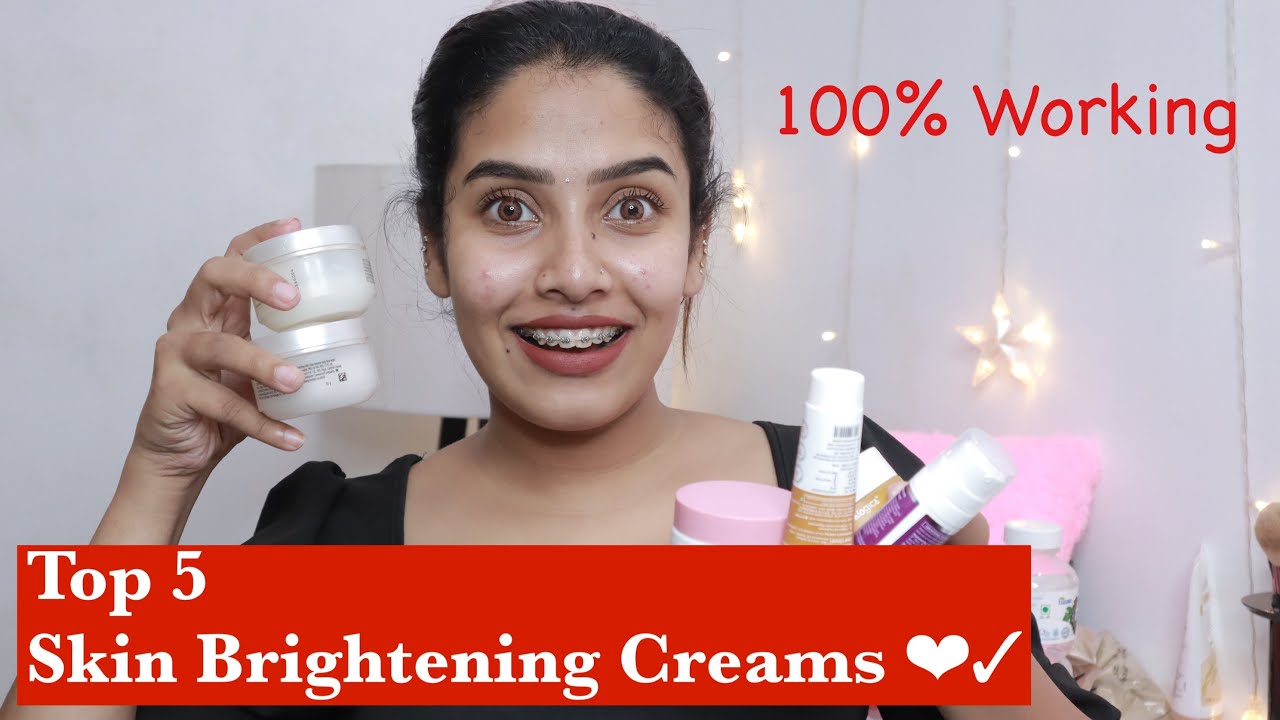 Trust Me 💯 5 skin Brightening Cream For All skin Types ~ ഇനി Bright ആയില്ല എന്ന് പറയരുത് Glamyganga