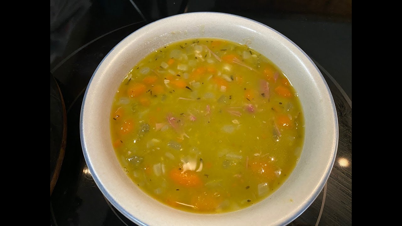 Split Pea Soup Recipe ~ Made with Ham Bone