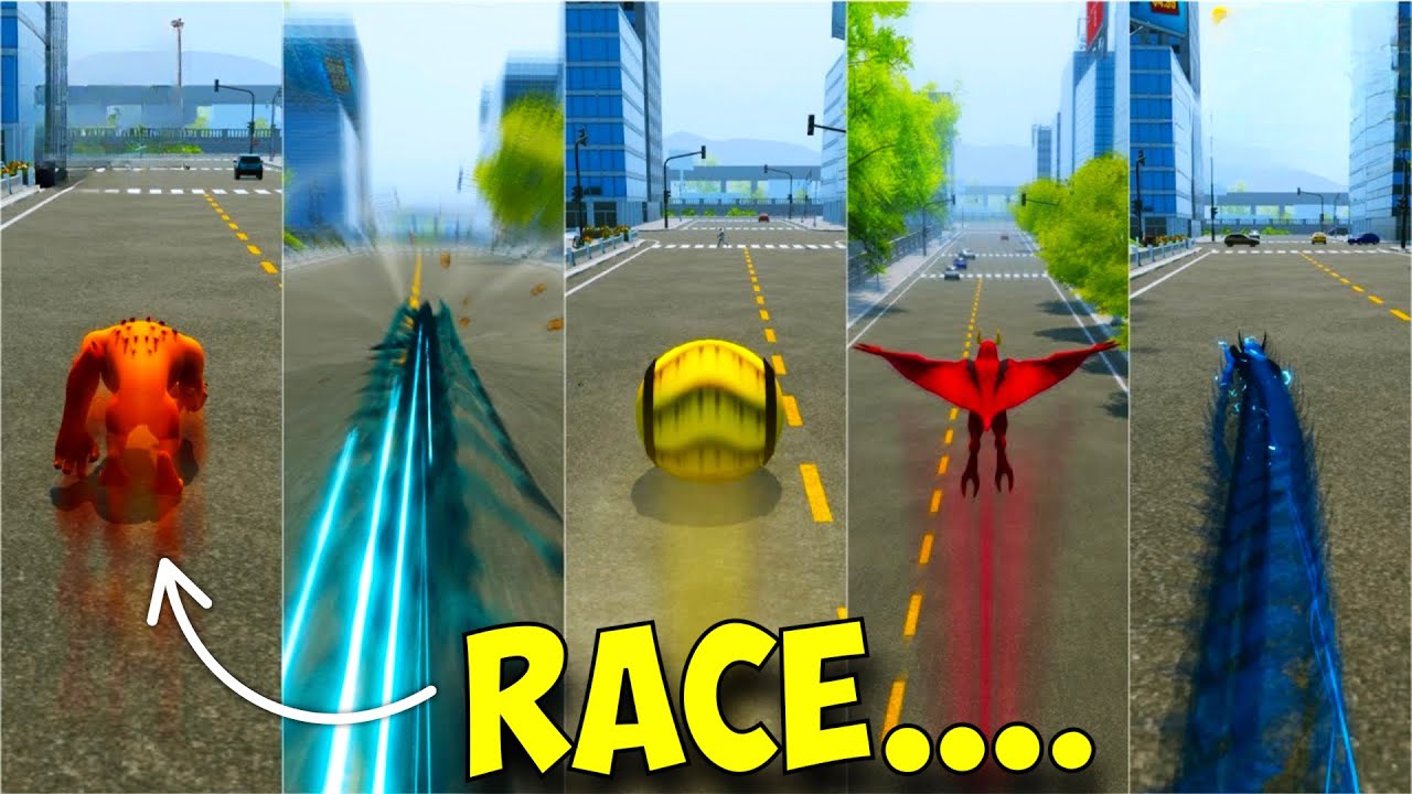 Ranking All The Ben 10 Fastest Aliens in the Ben 10 Galvan Game