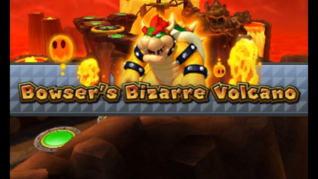 Mario Party Island Tour - Bowser's Bizarre Volcano