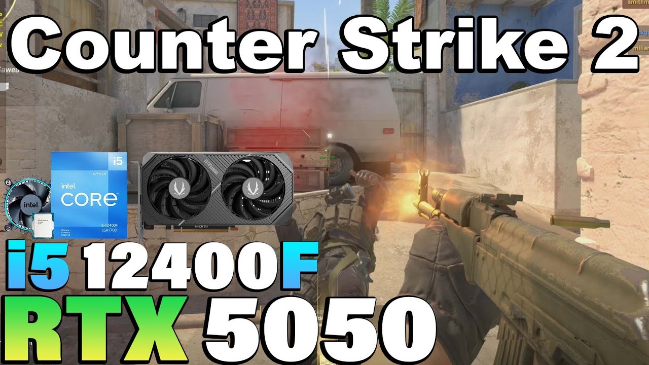 Counter Strike 2 - i5 12400F + RTX 5050