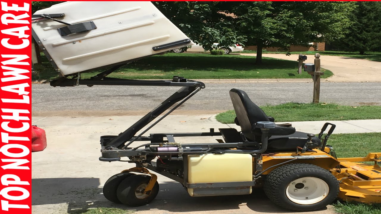Walker Mower High Dump \ Small Cleanup \ Building for the Future \ Vlog #135