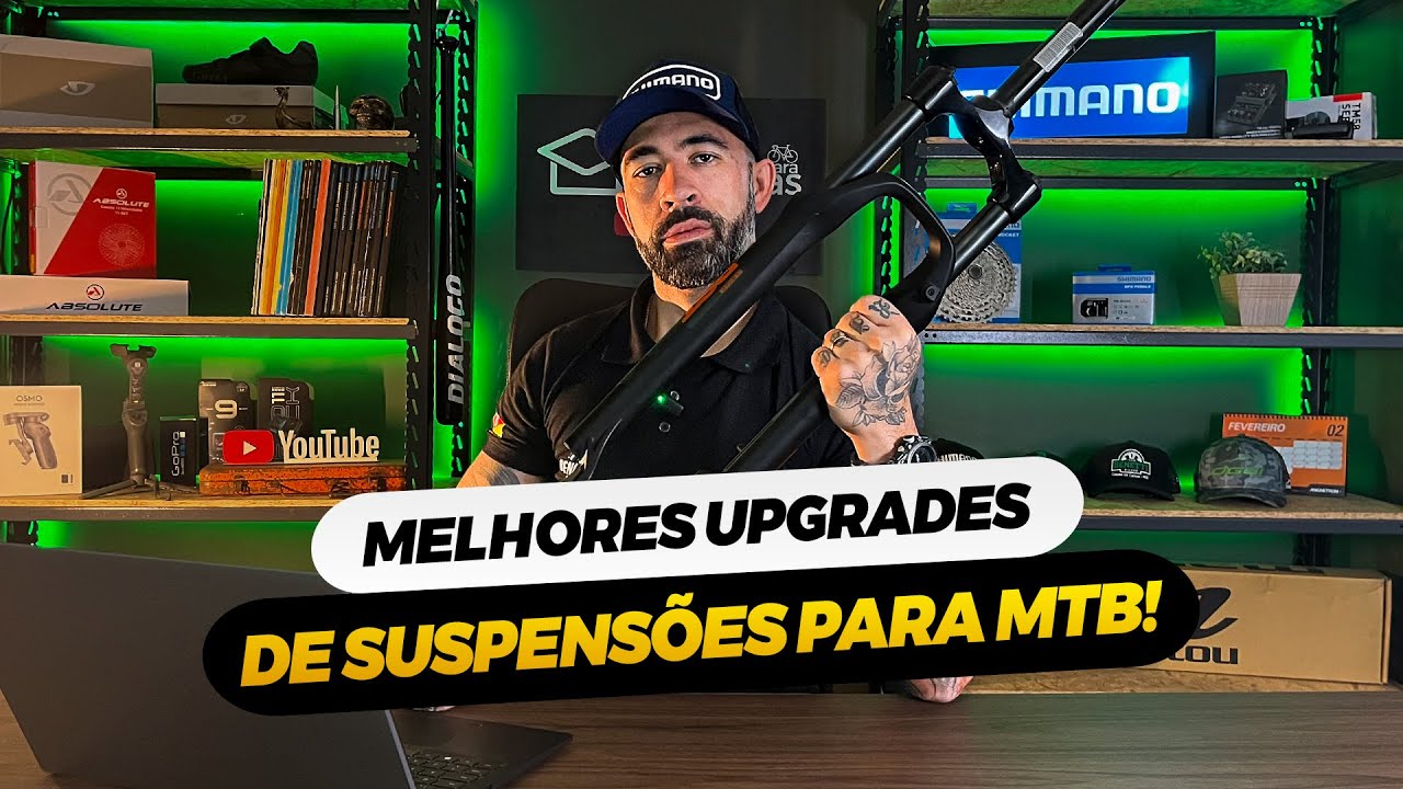 Top 5 suspensões p/ fazer upgrade na Bike de entrada. Suspensão custo benefício + simples até + top