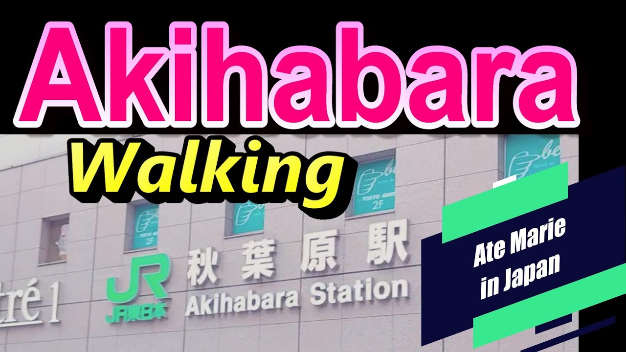 Maligayang paglalakad sa Akihabara   ---   Happy walking in Akihabara
