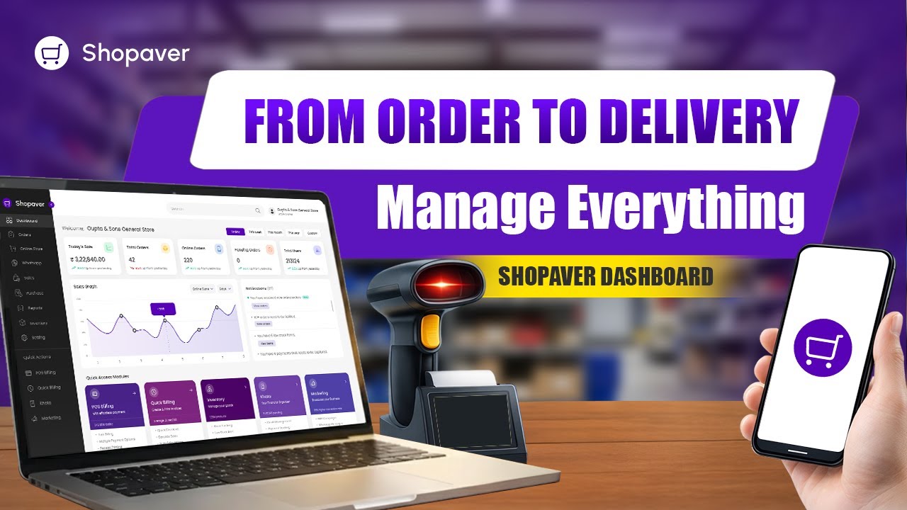 From Order to Delivery  | Manage Everything in Shopaver | Complete Guide
