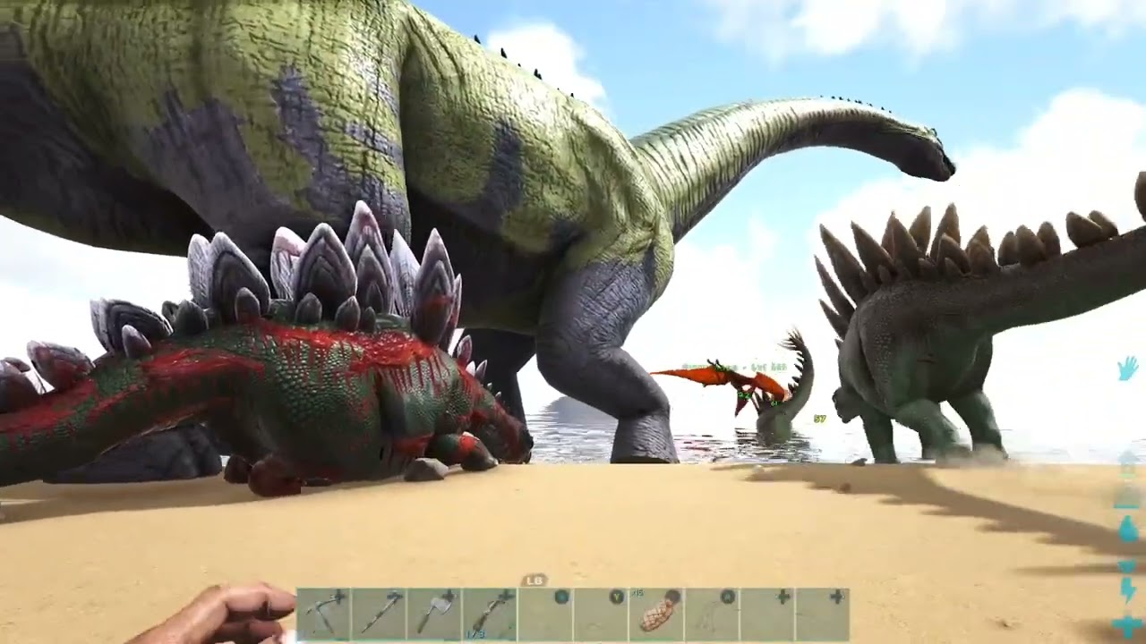 Ark: Survival Evolved S1E2 | Nephew Joins!