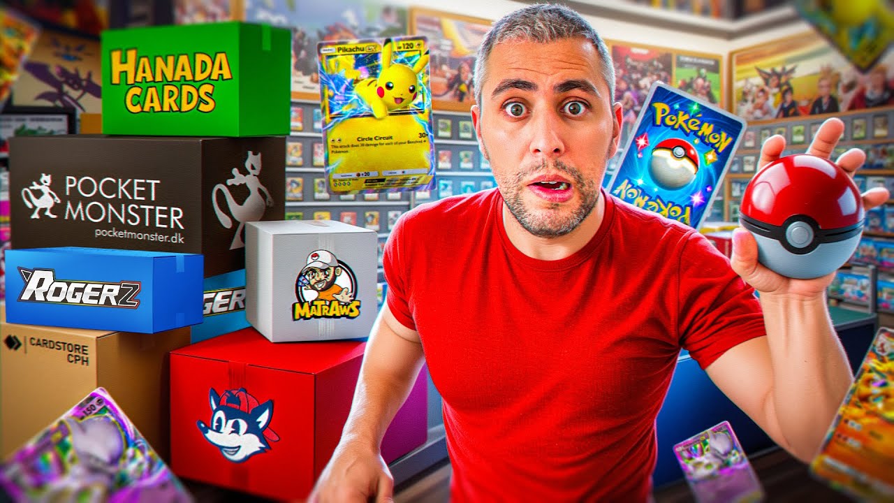 Besøger alle Pokémon butikker på Sjælland