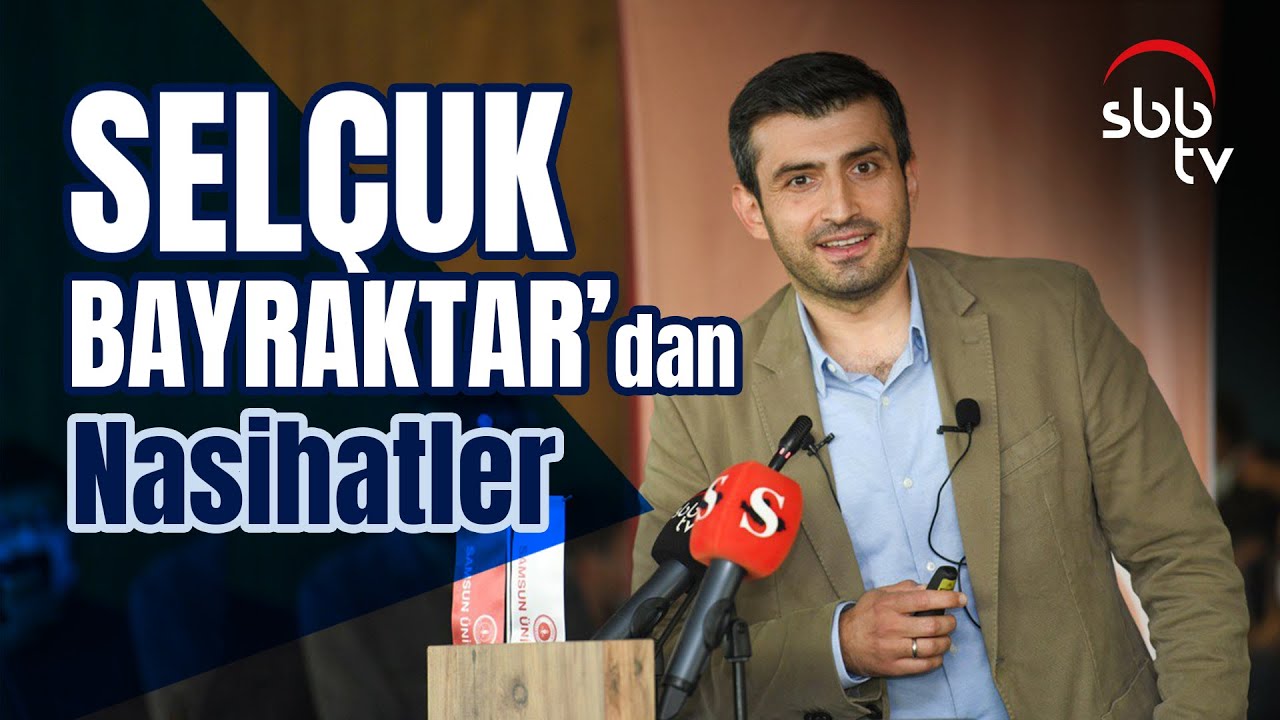 TEKNOFEST'in kurucusu Selçuk Bayraktar SAMÜ'de öğrencilerle buluştu