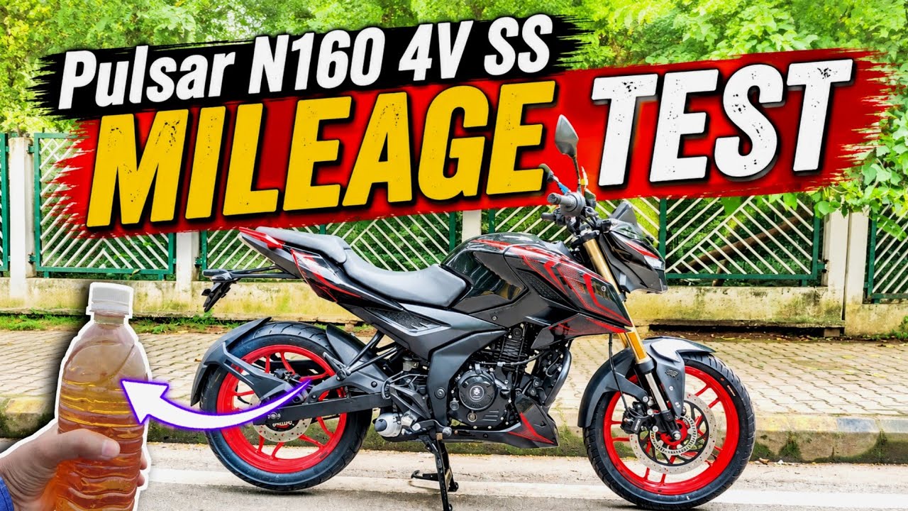 New Pulsar N160 SS Mileage Test | New Pulsar N160 4V SS Mileage Test 