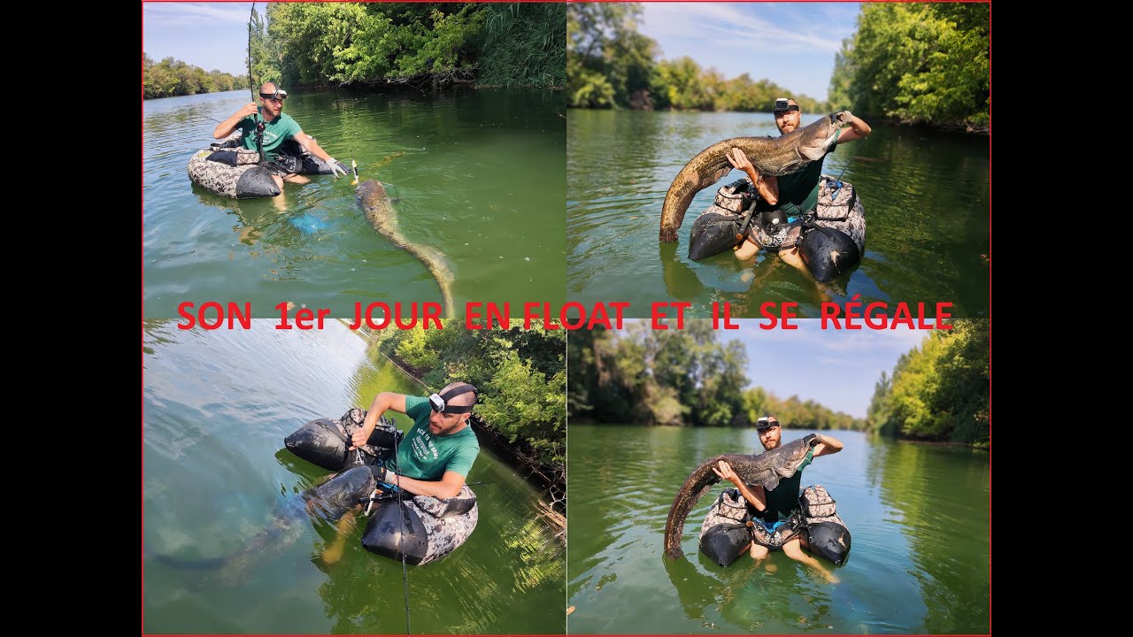 Sortie Float avec le poto. Silures, Chubs and Bass en surface