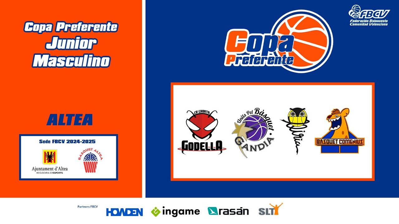 Copa JR MASCULINO PREFERENTE SEMIFINAL 1 Gdes Godella - Caixa Popular UPB Gandia