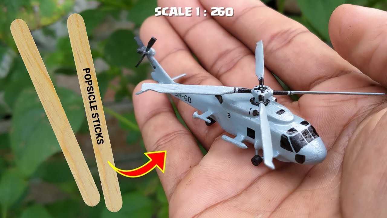 Я строю модель вертолета SH-60 Sikorsky