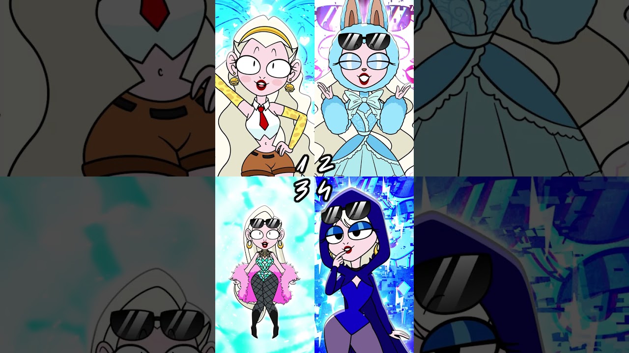 Which is best? Tia Dress To Impress // Rocky Rakoon Animation Meme #Shorts #tiktok #viral #funny